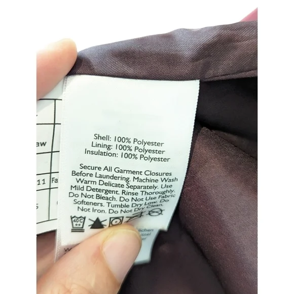 Eddie Bauer Quilted Lightweight Four Seasons Water Repellent Puffer Jacket (M) - Picture 9 of 9